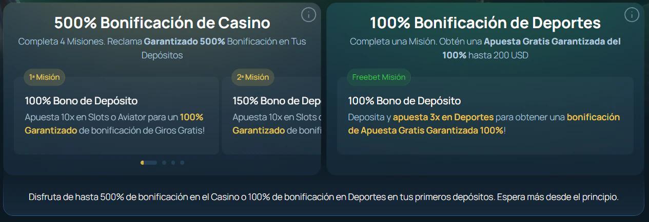 FortuneJack Casino bonos de bienvenida para casino y apuestas deportivas