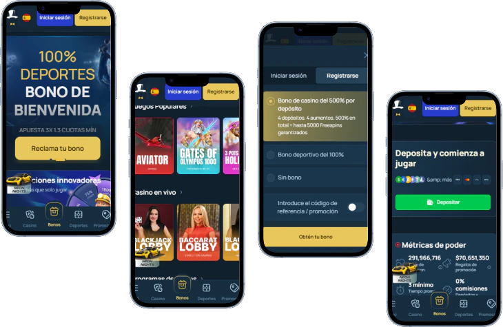 FortuneJack Casino versión móvil con bonos, juegos y depósitos